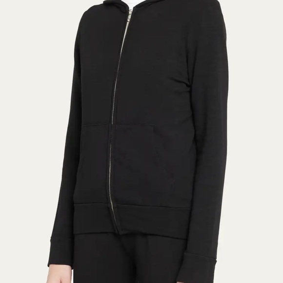 Monrow Supersoft Zip-Front Hoodie - Picture 4 of 16